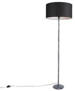 Lampada da terra grigia nero 50 cm - SIMPLO