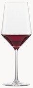 Set di 2 bicchieri da vino rosso in cristallo Pure
