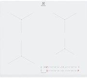 Piano cottura elettrico 4 zone LIL61443BW ELECTROLUX bianco