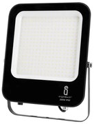 Faro proiettore Led 200W Nero da esterno IP65 Bianco freddo 6500K Aigostar