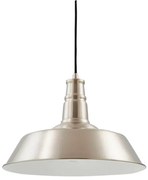 Laylan Lampada a Sospensione Ø36 Nichel/Bianco - Lindby