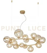 Sospensione honey oro 16xg9 82x82x161cm i-honey-s16