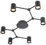 Redo 01-4048 - Faretto WEBB 6xGU10/10W/230V nero