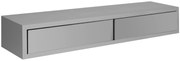Mensola a muro Domino rettangolare in mdf L 88.2 x H 13.4 x P 20 cm