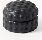 Scatola decorativa in gres con coperchio Bob