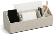 Organizer in cartone per cancelleria Elisa Canvas Paper Laminate – Bigso