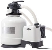 Intex - 26652 pompa filtro a sabbia per piscina con 6 funzioni 12.000 l/h universale per piscine fuori terra