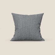 Levante cuscino disponibile in diversi colori in pregiato bouclé riciclato fresco dalla trama melangiata smacchiabile T16 grigio