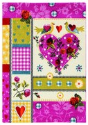 Tappeto Spring patch diamond bambino multicolor, L 150 x L 100 cm