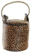 Fermaporta DKD Home Decor Leopardo 19 x 19 x 19 cm