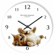 Orologio da parete per bambini Gattino