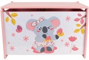 Baule Fun House CALLY MIMI KOALA Rosa Legno 40 x 58 x 36 cm