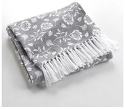 Coperta grigia 125x150 cm Flavie – douceur d'intérieur
