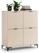 Comò LANA K-100 Beige (Champagne) - MOBILE A 4 ANTE