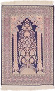 Cashmere Silk Tappeto 90 x 60 (Indian) Annodato A Mano