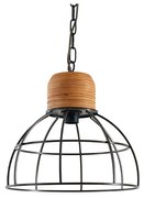 Lindby - Arinthea Lampada a Sospensione Wood/Black Lindby