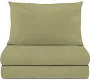 Completo letto singolo cotone verde New Cotton