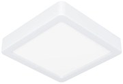 Plafoniera Moderna Fueva 5 In Acciaio Bianco Led Integrato 11W 3000K Ip20