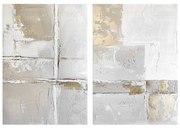 Set di quadri con elementi dipinti a mano 2 pz 50x70 cm Sail – Styler