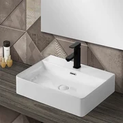 Kamalu - lavabo piccolo da appoggio 34 cm in ceramica litos-233