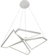 Lampadario LED moderno Carolina grigio Ø50cm, luce con 3 temperature di colore 2800 lumen, NOVECENTO