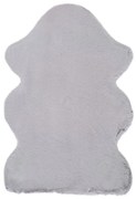 Tappeto grigio , 60 x 90 cm Fox Liso - Universal