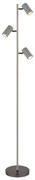 Globo 57911SS - Lampada con piedistallo ROBBY 3xGU10/5W/230V grigio