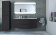 Colonna per mobile bagno Vague BADEN HAUS 2 ante P 38 x L 40 x H 170 cm grafite
