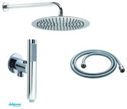 Gedy Set Doccia "High Pro 06" C/Soffione Diam.20+Braccio e Kit Doccetta