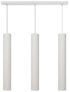 LED Lampadario a sospensione con filo TUBA 3xGU10/4,8W/230V bianco