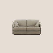 Evans Divano letto in morbido tessuto impermeabile T02 beige