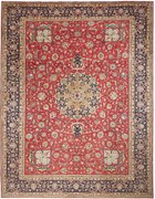 Tabriz Tappeto persiano 310 x 400 Rosso (Iran) Annodato A Mano