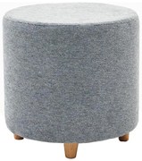 Pouf KIMA Ø 40 cm grigio