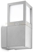 Ges340-  applique per esterni 1 luce attacco e27 ip54 grigio alluminio