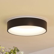 Plafoniera a LED Aleksi Arcchio, dimmerabile, Nero, Cucina, Metallo, Moderno, Plafoniera LED