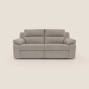 Romeo Divano relax con recliner elettrico in morbido tessuto impermeabile T02 beige