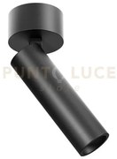 Gfa1461c- spot faretto orientabile 1 luce attacco led 3000k 512lm 7...