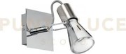 Spot cadillac cromo 1 luce attacco e14 16x15x14cm in metallo orient...