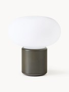 Lampada da tavolo piccola portatile Karl-Johan, luce regolabile