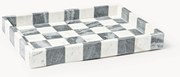 Westwing Crosby Studios, Vassoio decorativo in marmo Carreaux