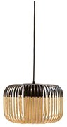 Forestier - Bamboo Lampada a Sospensione S Nero Forestier