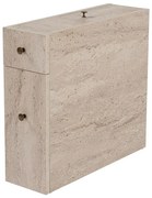 Mobile per bagno MELODY, finitura effetto marmo beige