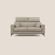Pegaso divano letto con poggiatesta reclinabili e rivestimento T02 beige