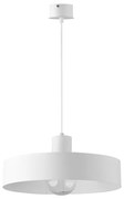 Lampadario su filo RIF 1xE27/60W/230V d. 35 cm bianco
