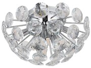 Globo 16047DC - Plafoniera VIRINA 10xG9/7W/230V cromo lucido diametro 39 cm