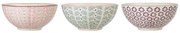 Set di 3 ciotole in gres, ø 16,5 cm Maya - Bloomingville