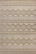 Tappeto Garden etnico geometrico beige, L 190 x L 160 cm