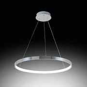 Lampadario LED moderno Joy grigio Ø60cm, luce naturale 2100 lumen, NOVECENTO