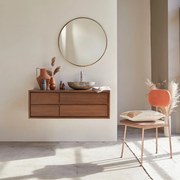 Tikamoon - Mobili da bagno in legno di teak massello 120 cm Parker