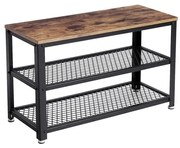 Scarpiera DAVOR marrone/nero